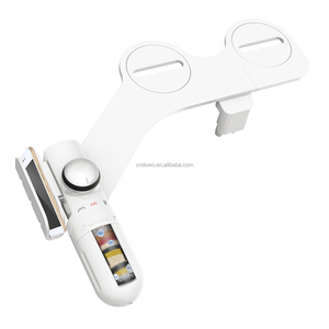 Modern Style ABS Dual Nozzle <strong>Bidet</strong> Toilet Seat Attachment Easy-to-Install Non-Electric Fresh Cold Water <strong>Spray</strong> for the Bathroom - Product Image 1