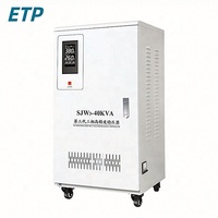 Régulateur de tension automatique SVC triphasé 15 kVA 20 kVA 30 kVA, stabilisateur à commande servo-moteur, cuivre de bonne qualité
