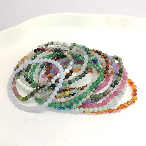 Pulsera de piedras preciosas semipreciosas Zooying, joyería de piedra natural hecha a mano para mujeres y hombres - Product Image 1