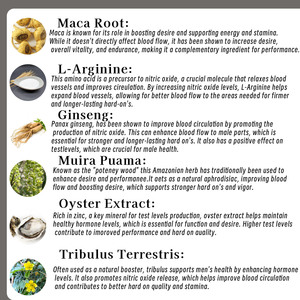 Comprimés Ultra pour l'Érection en Gros d'Usine avec L-Arginine HCI et Mélange de Ginseng Eleutherococcus – Aide à la Performance - Product Image 5