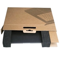 Benutzer definierte Druck-Computer-Verpackungs box Hochwertige Wellpappe verpackung Laptop-Verpackung Biologisch abbaubare Box