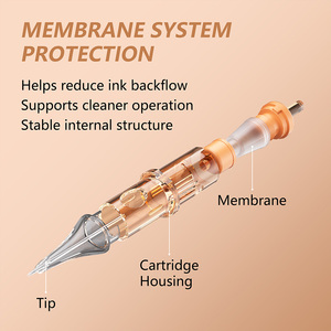 Customize Disposable Tattoo Cartridge <strong>Needle</strong> Membrane 304/316L Stainless Steel Sterilized Private Label Tattoo Cartridge <strong>Needle</strong> - Product Image 6