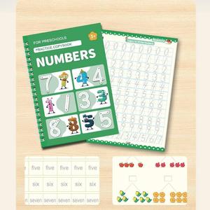 Set di Quaderni Magici per Bambini con Penne Cancellabili Automatiche per Esercizi di Scrittura per Bambini in Età Prescolare - Product Image 2