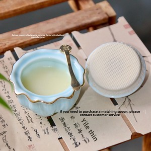 In stile cinese squisito barattolo di ceramica a farfalla di lunga durata antico Agarwood crema portatile solido Eau De Parfum <span class=keywords><strong>Fragrance</strong></span> gel - Product Image 1