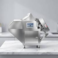 Machine à découper la viande congelée, équipement industriel de découpe de viande pour le traitement des blocs de bœuf, de porc et de poulet