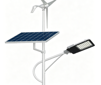 Lampe solaire de rue tout-en-un à large angle avec 384 LED, capteur PIR, télécommande, étanche, pour extérieur
