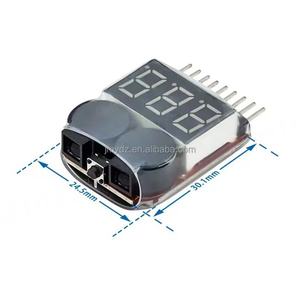 จอแสดงพลังงานแบบ2-in-1ใหม่1-8วินาที/BB แรงดันไฟฟ้าต่ำ/สัญญาณเตือน/จอแสดงผลอิเล็กทรอนิกส์/กริ่งสองฟังก์ชั่น - Product Image 3