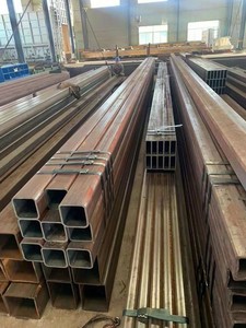 Perfiles de acero del tubo del metal del hierro de la sección Hueco cuadrada del acero de carbono para la tubería de acero del edificio de la estructura - Product Image 4