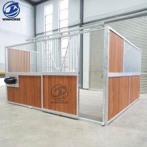 Panneaux de box pour chevaux préfabriqués portables de luxe en acier galvanisé de 12 pieds pour extérieur, très demandés - Product Image 3