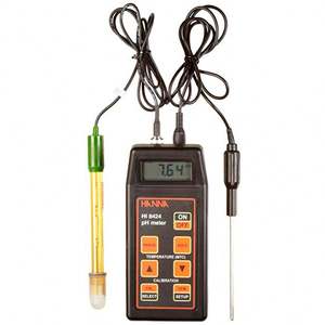 Medidor portátil de <span class=keywords><strong>HANNA</strong></span> HI8424 <span class=keywords><strong>PH</strong></span>/MV com precisão alta automática da compensação de temperatura - Product Image 4