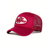 Gorra Trucker de Malla con Bordado de Letras Ovaladas Vintage, Gorra de Béisbol Retro para Hombre y Mujer, Gorra de Verano para Exteriores, Protección Solar, Venta al Por Mayor, Logotipo Personalizado