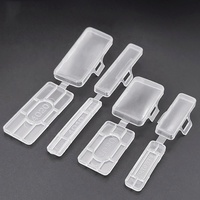 Étiquettes d'attache de câble transparentes en plastique 3010