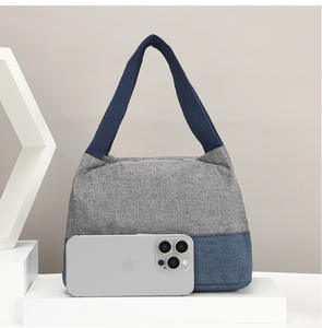 Nouveau sac à main multi-usages pour femmes, grand sac fourre-tout en toile, sac à bandoulière, porte-boîte à lunch, petits sacs pour maman - Product Image 2