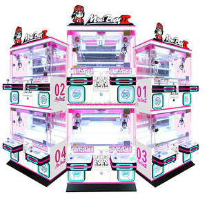 Nhà Máy Trực Tiếp Bán Bán Buôn Tùy Chỉnh 4 Người Chơi Giải Thưởng Búp Bê Sang Trọng Đồ Chơi Claw Crane Bán Hàng Tự Động Máy Trò Chơi Cho Trung Tâm Arcade - Product Image 1