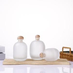 Botella <span class=keywords><strong>de</strong></span> Vino <span class=keywords><strong>de</strong></span> Vidrio Transparente Blanco Cristalino al por Mayor, Pequeña, Vacía, para Vino <span class=keywords><strong>de</strong></span> Frutas o <span class=keywords><strong>Tequila</strong></span> Casero - Product Image 3