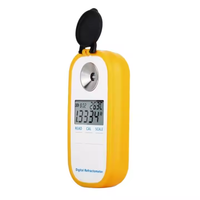 0-10% Digital Salinometer Meter Salinity Refractometer Brix Test Meter for Laboratory Usage