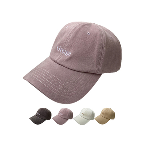 批发户外运动棒球帽定制刺绣标志可调尺寸可洗无结构爸爸帽 - Product Image 4