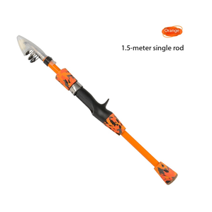 Set Canna da Pesca per Bambini, Mini Canna Corta per Principianti dai 4 Anni in Su, Canna da Pesca Portatile per Gamberetti di Mare - Product Image 5