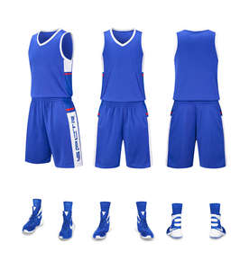 Conjuntos de Uniformes de Baloncesto Personalizados para Unisex |   Uniformes Deportivos de Verano 100% Poliéster para Estudiantes, Equipos y Entrenamiento Juvenil - Product Image 3