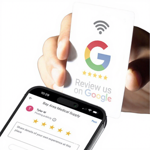 Tarjetas de Pago NFC sin Contacto, Tarjeta Inteligente RFID, Billetera sin Efectivo, 13.56MHz ISO 14443, Tarjeta de Fidelización Programable - Product Image 1