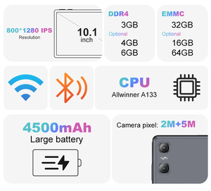 Thiết Kế Mới Kim Loại Trường Hợp 10.1 Inch 5G Wifi Máy Tính Bảng <span class=keywords><strong>Android</strong></span> Wifi Gọi Chơi Game Giáo Dục Học Tập 4G LTE <span class=keywords><strong>Tablet</strong></span> PC 10 Inch - Product Image 2