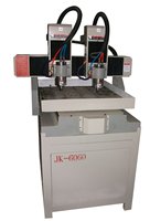 Machine de gravure sur pierre JK-6060 à 4 axes, moteur AC380V 2,2 kW, moteur PLC, haute précision, longueur de coupe maximale de 3200 mm, garantie de 3 ans