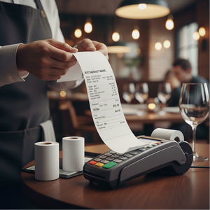 BPA & BPS Free 2 1/4" × 50 thermal receipt <b>paper</b> <b>roll</b> Bill POS Receipt <b>Rolls</b> Cash Register Thermal <b>Paper</b> pos receipt <b>paper</b> - Product Image 4