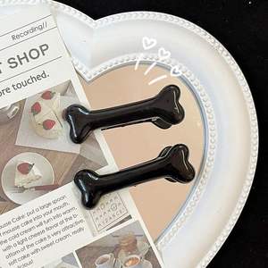 Caldo di vendita di Halloween dolce e fresco osso forcina Y2k Hot Girl frangs per capelli carine becco d'anatra Selenite osso meditazione copricapo - Product Image 5