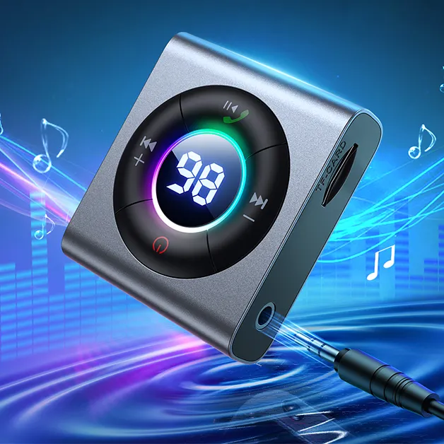 Joyroom 2 In 1 kablosuz müzik alıcıları Tv arabalar Pc için mavi diş kablosuz AV alıcısı-vericisi