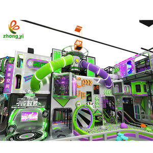 สนามเด็กเล่นในร่มเชิงพาณิชย์พร้อมอุปกรณ์สไลเดอร์ ศูนย์รวมอุปกรณ์สวนสนุกสำหรับเด็ก - Product Image 2