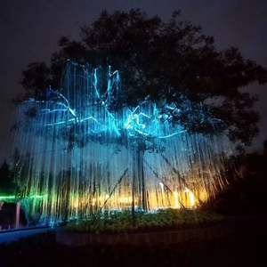 Lumière à fibre <span class=keywords><strong>optique</strong></span> d'extérieur avec changement de couleur RVB vibrant, étanche, pour la décoration paysagère des arbres, des parcs et une <span class=keywords><strong>ambiance</strong></span> festive - Product Image 6