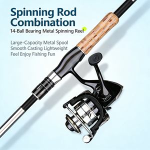 Ensemble de <span class=keywords><strong>canne</strong></span> à pêche et moulinet de pêche en <span class=keywords><strong>mer</strong></span> de qualité supérieure en gros, kits complets pour la pêche en haute <span class=keywords><strong>mer</strong></span> - Product Image 4