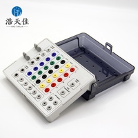 Boîte à outils pour implants dentaires, boîte de désinfection biodégradable, boîte de désinfection pour diagnostic et traitement articulaire en promotion