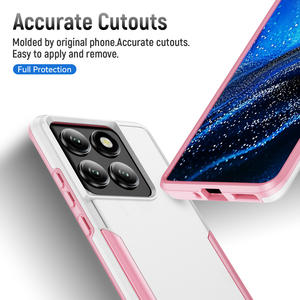 Coque de protection hybride TPU PC 2-en-1 populaire et très vendue, vente en gros d'usine, étui blindé <span class=keywords><strong>pas</strong></span> <span class=keywords><strong>cher</strong></span> pour iPhone 17/Air/17 Pro/17 Pro Max - Product Image 6