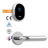 304 Edelstahl RFID Schlüsselloses Hotel-Türschloss für Metall-/Aluminium-/Holztüren mit SDK (-9902-F)