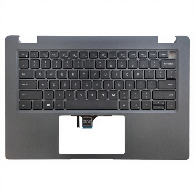 For Dell Latitude 3440 E3440 Series Laptop Upper Case Palmrest with Backlit Keyboard Assembly Gray 0R2DCD