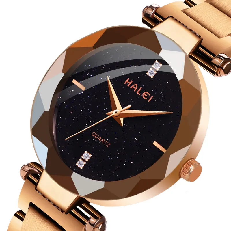 STAR RUDDER 6009L luxury gold wrist watches fashion brand new ladies watches with bracelets best sellers women quartz watches