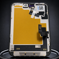 Écran OLED pour iPhone 16 avec support de transfert IC, True Tone, Grade A+, remplacement d'écran tactile LCD pour téléphone portable
