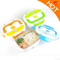 Boîte à lunch chauffante électrique portable B10-1094 1,5 L en acier inoxydable 304 de qualité alimentaire pour le bureau, la maison et l'hôtel