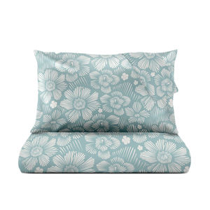 100% coton Ocean ART FLOWER Français Bouteille Housse De Couette Ensemble Housse De Couette 240X220 + 2 Taies De Oreiller 65x65cm Literie - Product Image 2