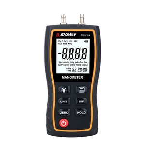 เครื่องวัดความดันอากาศแบบมือถือ SNDWAY SW-512A เครื่องวัดแรงดันสุญญากาศแบบสองพอร์ต - Product Image 1