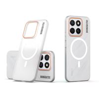 Fournisseur vérifié Étui magnétique en PC TPU translucide pour Samsung S25 Ultra S24 Plus S23 FE Anti-jaunissement Dissipation thermique