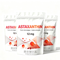Cápsulas Blandas de Astaxantina con Extracto de Algas Rojas de Alta Pureza, Suplemento Alimenticio para la Salud de Adultos, Fabricación OEM/ODM
