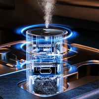 Diffuseur d'arômes automatique pour voiture en aluminium de 160 ml, diffuseur de parfum intelligent pour voiture, éliminateur d'odeurs, logo personnalisé, rafraîchisseur d'air pour voiture