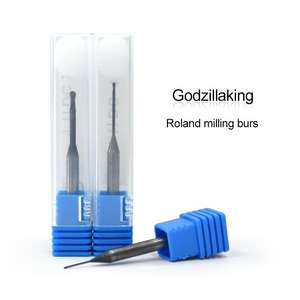 Roland phòng thí nghiệm nha khoa điện phay Mũi Khoan 0.6mm 1.0mm 2.0mm Kim Cương lớp phủ thép cho Zirconia khối cho Zirconia - Product Image 6