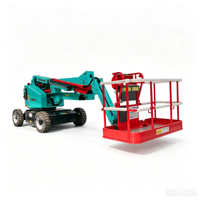 Plateforme élévatrice articulée autopropulsée de 16 m et 230 kg |   Plateforme de travail aérienne hydraulique électrique