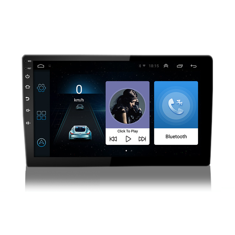 Универсальный 9-дюймовый 2din android 9 зеркальная камера заднего вида FM автоматический плеер BT usb пресс Автомобильный мультимедийный стерео MP5-плеер