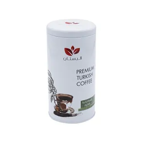 Premium Turkse Koffie Tin Espresso En Instant Koffie Metalen Verpakking Tin