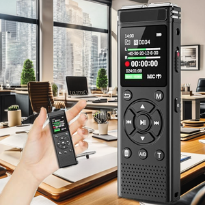 Grabadora de Voz Digital de Plástico de 136 GB, Reproducción de 12-15 Horas, Dispositivo de Grabación de Audio con Cancelación de Ruido, Activación por Voz, Repetición A-B, MP3 - Product Image 2