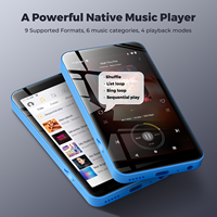 Nouveau modèle G5 Lecteur de musique MP4 Lecteur audio portable HiFi Écran tactile Mini lecteur multimédia avec radio FM Enregistreur vocal